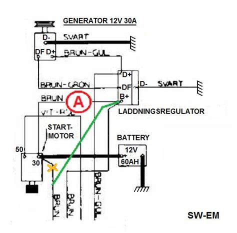 amp meter ammeter gauge wiring diagram