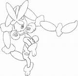 Mega Lopunny Coloring Pages Pokemon Printable Pokémon Choose Board sketch template