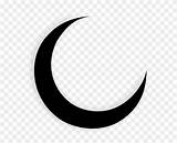 Moon Crescent Outline Tattoo Transparent Clipart Pinclipart Clipground Clip sketch template