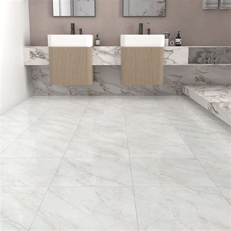 veelike  grey marble vinyl floor tiles peel  stick marble