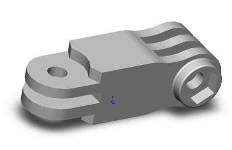 gopro mount  model  printable cgtrader
