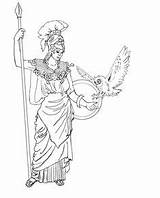 Athena sketch template