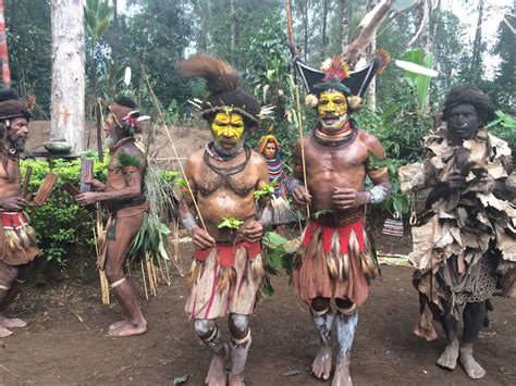 Traditions Of Hela Province Huli Wigmen Papua New