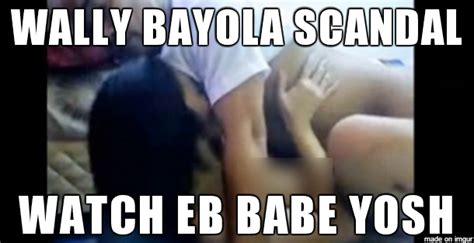 Wally Bayola Sex Scandal Video With Eb Babe Yosh Imgur