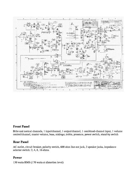 sunn model    service manual  schematics eeprom repair info  electronics
