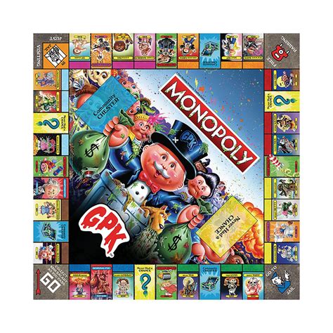 garbage pail kids monopoly board game  shipping toynk toys