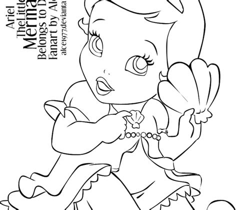 baby disney princess coloring pages  getcoloringscom