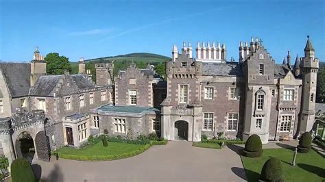 abbotsford house aerial drone footage  youtube