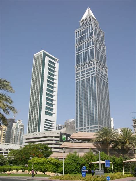 dubai sheikh zayed road  capricorn tower   tower