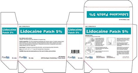 lidocaine patch fda prescribing information side effects