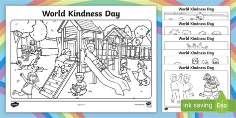 world kindness day colouring pages world kindness day