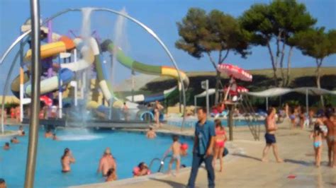 barcelona water park part   youtube