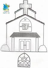Igreja Colorir Evangelica sketch template