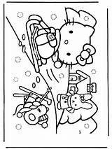 Kitty Schnee Neige Nieve Neve Sneeuw Jetztmalen Kleurplaten Anzeige Publicité Advertentie Pubblicità Publicidade sketch template