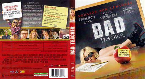jaquette dvd de bad teacher blu ray cinéma passion