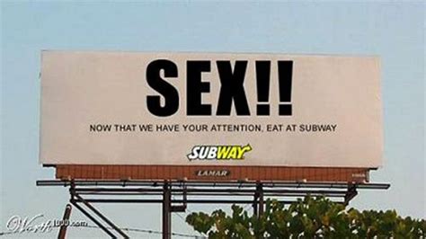 A Subway Ad