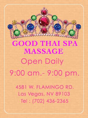 good thai spa massage las vegas