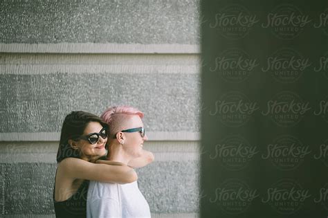 real lesbian women in love by stocksy contributor alexey kuzma