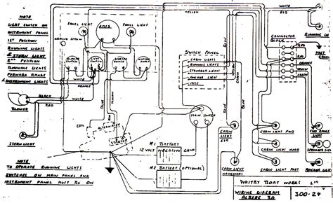 boat electric wiring diagram wiring boat basic diagram boats whaler