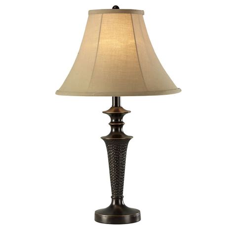 high table lamp  dark bronze finish  bell shade table lamp cordless table lamps