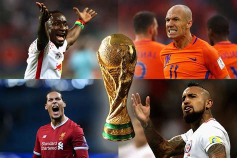 World Cup 2018 The 50 Best Players Missing The Tournament In Russia