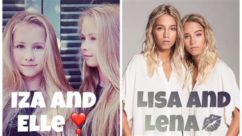 iza and elle vs lisa and lena with names musical ly battle best