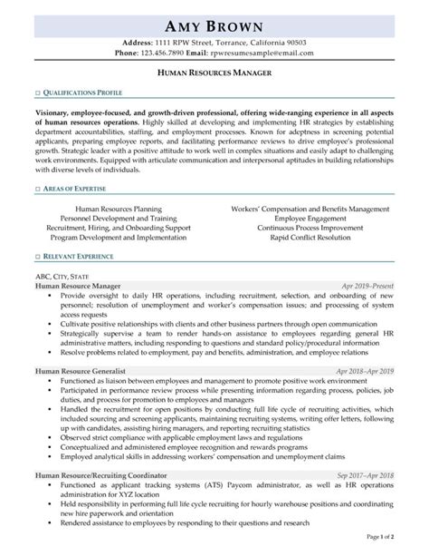 hr manager resume  resume professional writers