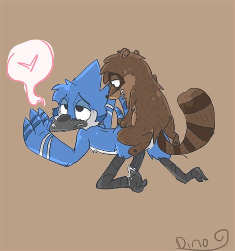 Rule 34 Male Male Only Mordecai Multiple Males Regular Show Rigby