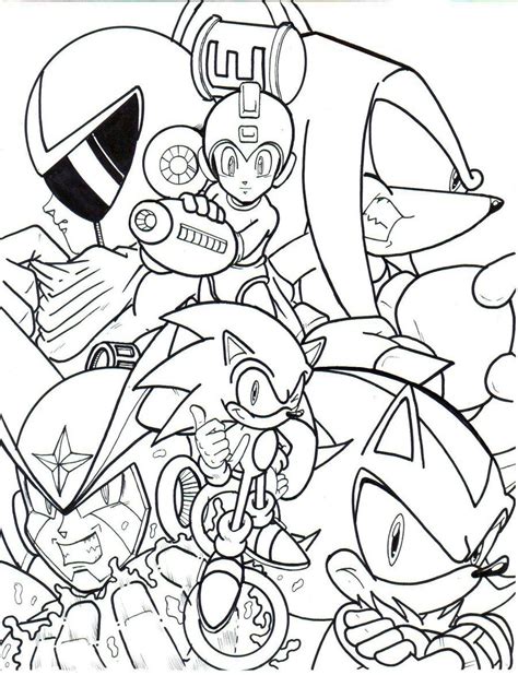 mega man printable coloring pages coloring home