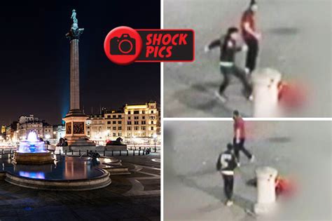 met police release cctv after man beaten to death in trafalgar square daily star