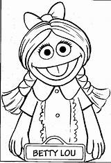 Sesame Street Coloring Cartoons Pages sketch template