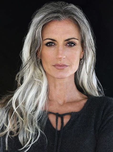 21 impressive gray hairstyles for women long gray hair hair styles silver grey hair
