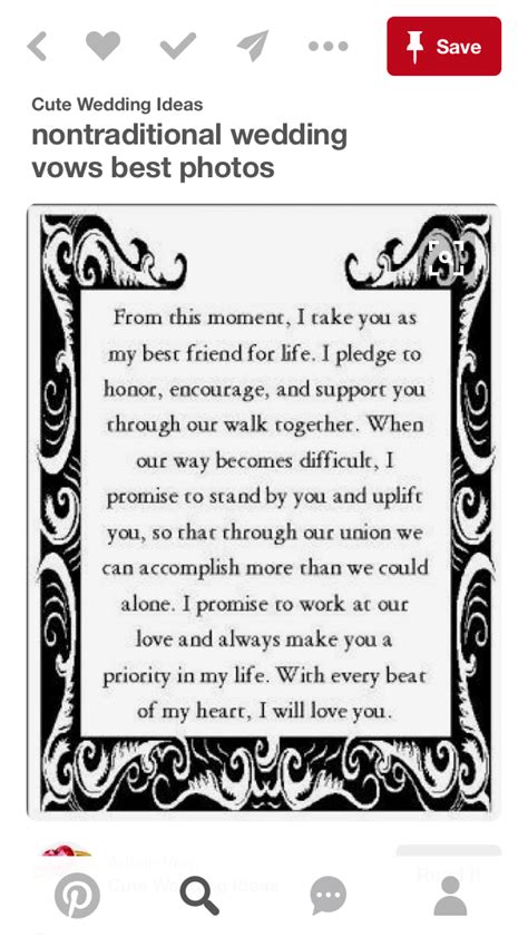 Wedding Vows For Him Romantic Wedding Vows Wedding Quotes Wedding