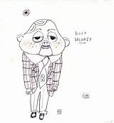 Pee Wee Herman Coloring Pages Joe Baloney Billy Sketch Original Show sketch template