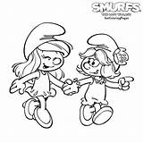 Village Coloring Smurfs Pages Lost Smurfette Coloriage Schtroumpf Smurf Getdrawings Color Blossom Getcolorings Tableau Choisir Un Mariage sketch template