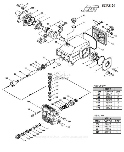 northstar  parts diagram  pump breakdown cat cp