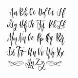 Calligraphy Alphabet Modern Fonts Lettering Hand Letter Write Transparent Handwriting Letters Caligraphy Alphabets English Font Writing Abc Brush Capital Google sketch template