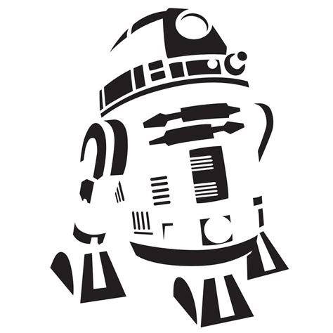 R2 D2 From Star Wars Pumpkin Carving Stencils Popsugar Smart Living