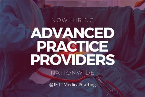 staffing placement advanced practice providers jett medical staffing