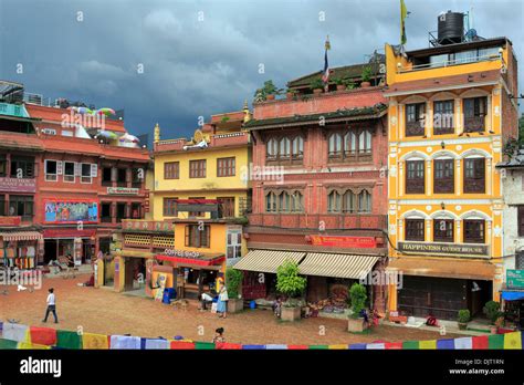 boudhanath kathmandu nepal  res stock photography  images alamy