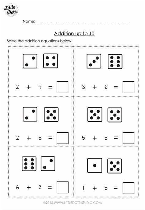 addition worksheets  preschool math addition worksheets