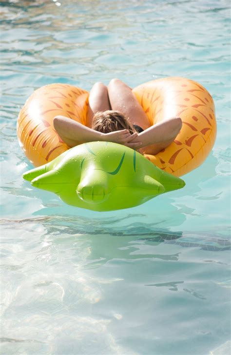 pineapple inflatable   beach ibiza