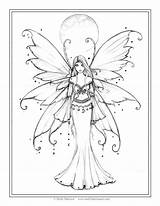 Coloring Molly Harrison Pages Grayscale Fairy Books Printable Template Color Getcolorings sketch template