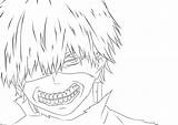 Kaneki Ghoul Ken Coloriage Michaelis sketch template