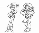 Woody Buzz Coloring Pages Lightyear Story Toy Kids Drawing Color Face Printable Smile Getdrawings Getcolorings Print sketch template