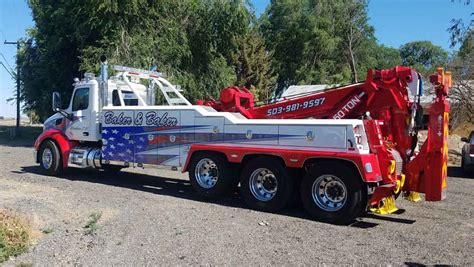 Heavy Towing I 5 Oregon 503 981 9597 Baker And Baker Towing Woodburn Or