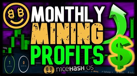 monthly mining profits youtube