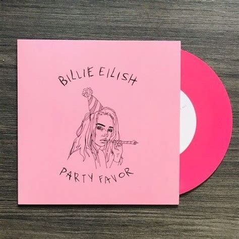 billie eilish party favor ep  rsd  pink vinyl rare     sale  ebay