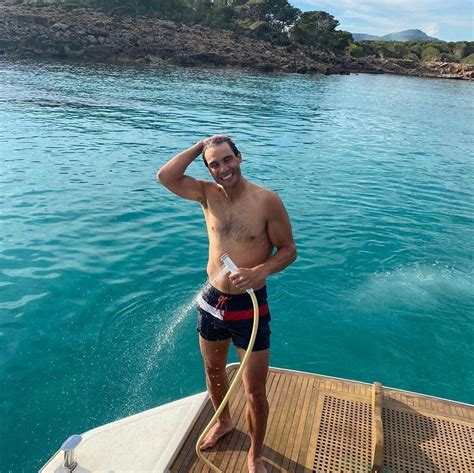 Rafa Nadal Is Enjoying Some Down Time At Home In Majorca