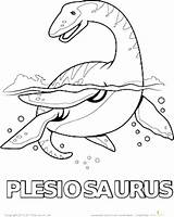Ichthyosaur Lived Paddle Equipped Plesiosaurus sketch template